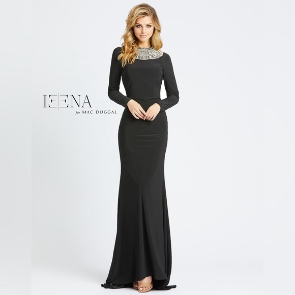 Mac Duggal Dresses Ieena By Mac Duggal Black Evening Dress Size 6